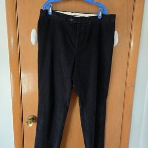 Lauren Ralph Lauren Black Corduroy Men's Pants